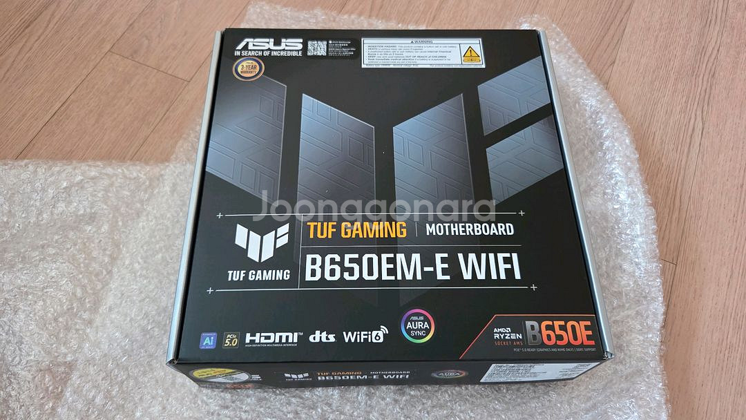 ASUS TUF B650EM-E WiFi 미개봉 새제품--0