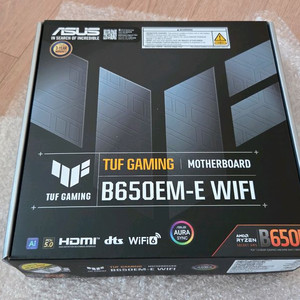 ASUS TUF B650EM-E WiFi 미개봉 새제품