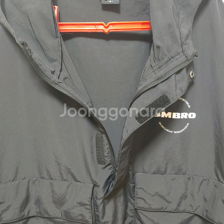엄브로 쿨터치카고포켓아노락 바람막이 블랙 110(2XL--6