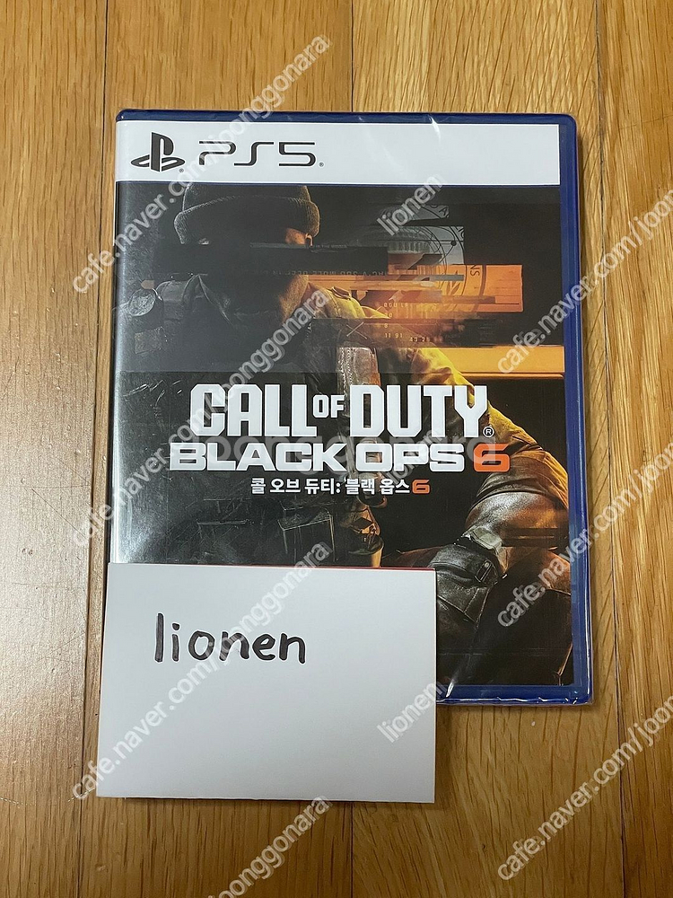 미개봉) PS5 콜오브듀티 블랙옵스6 한글판--0