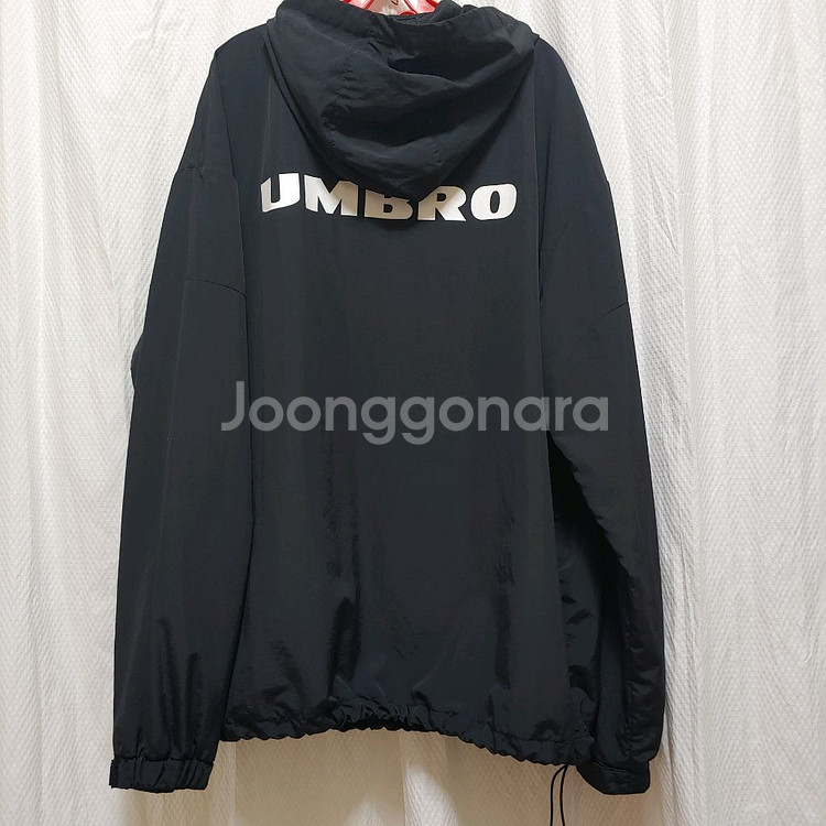 엄브로 쿨터치카고포켓아노락 바람막이 블랙 110(2XL--10