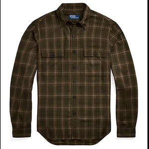 폴로 클래식핏 플레드 셔츠 / 타탄 / L