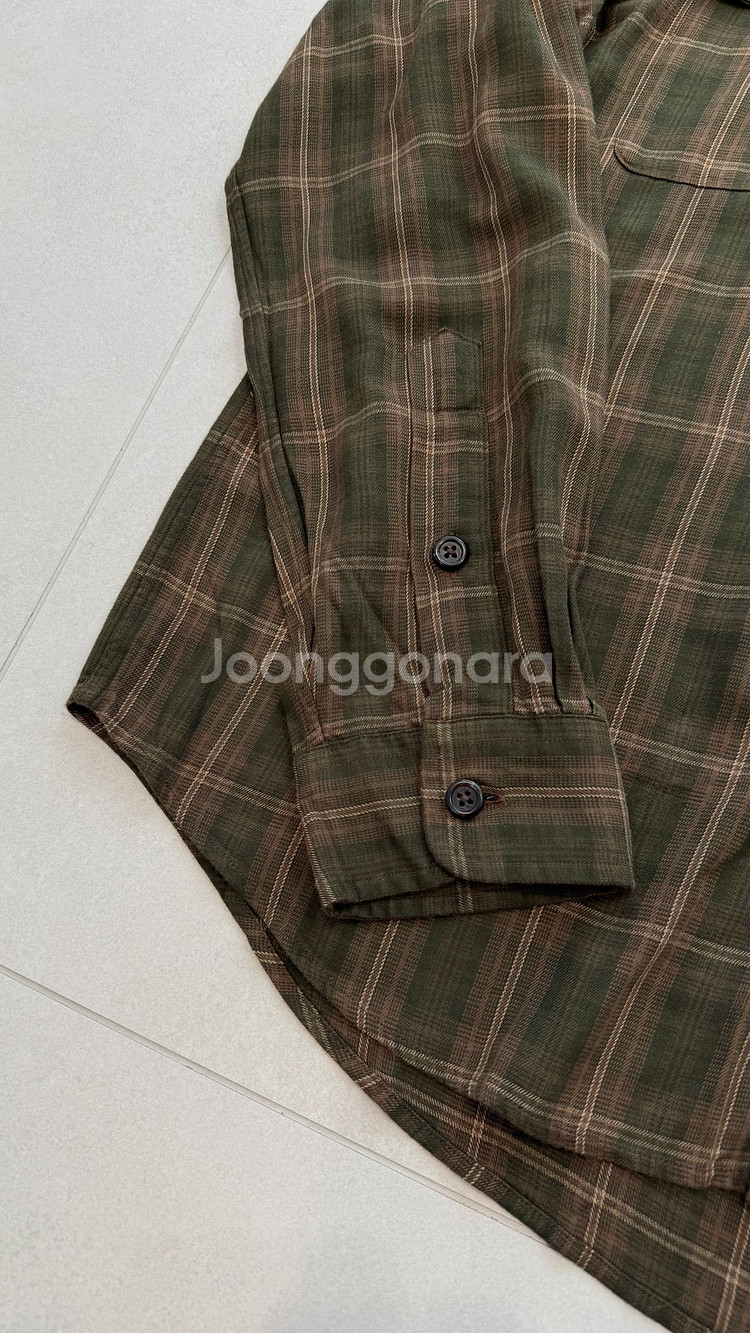 폴로 클래식핏 플레드 셔츠 / 타탄 / L--3