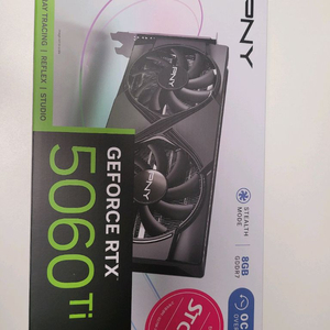 PNY RTX5060ti 8gb 미개봉 그래픽 카드