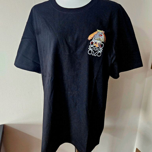 새상품 정품 로에베 검정 티셔츠 XL