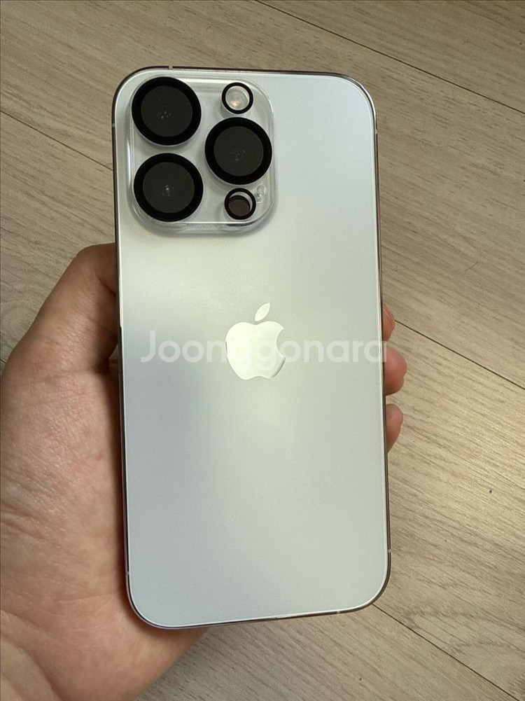 아이폰14pro 프로 256GB 실버 A급 판매 합니다--0