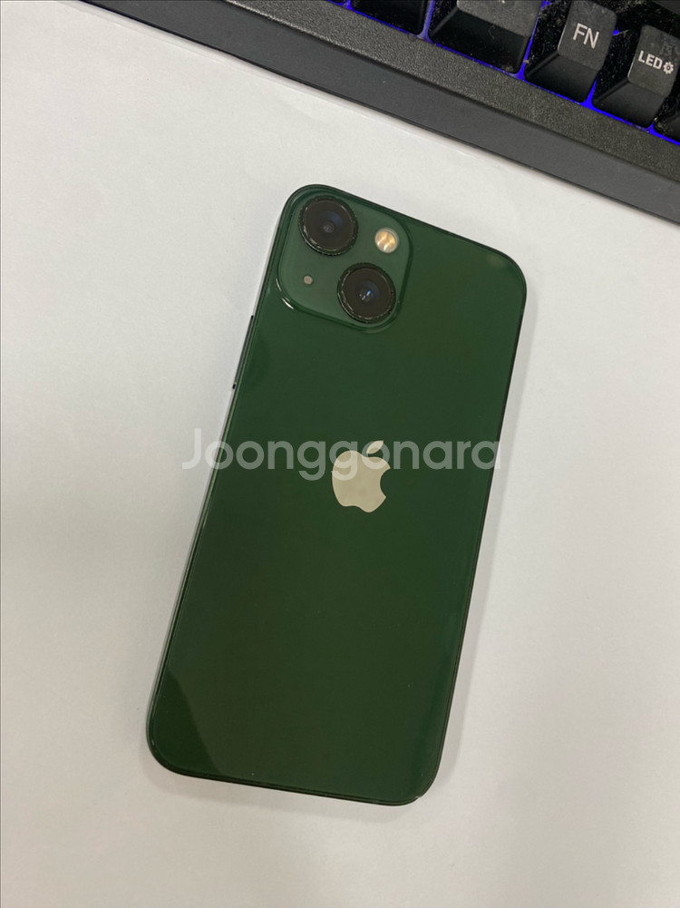 아이폰13미니 그린 A급 128GB 무잔상 메인폰--0