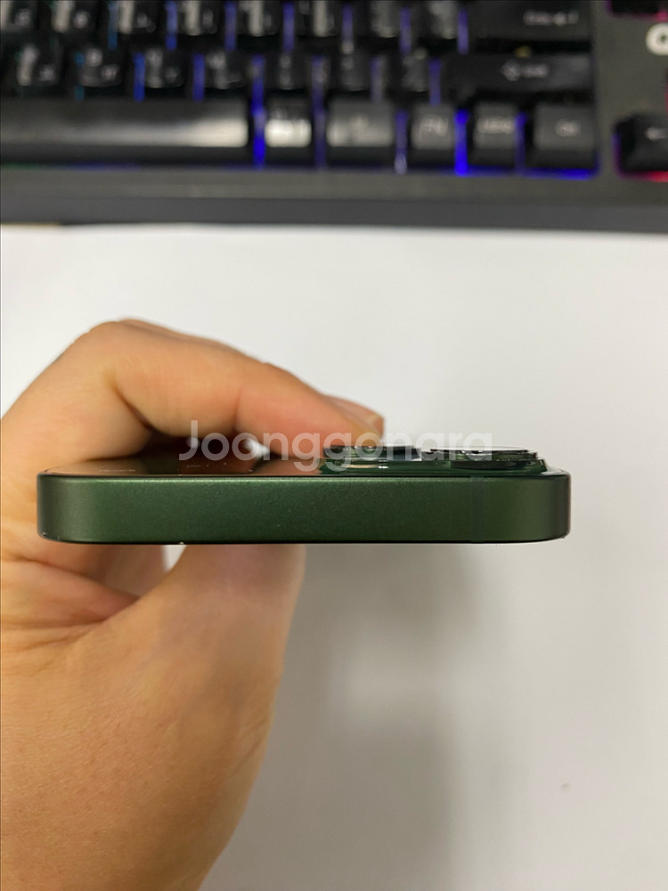 아이폰13미니 그린 A급 128GB 무잔상 메인폰--3