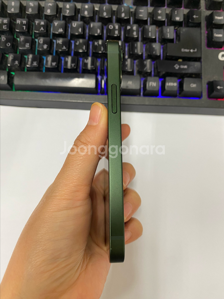 아이폰13미니 그린 A급 128GB 무잔상 메인폰--5