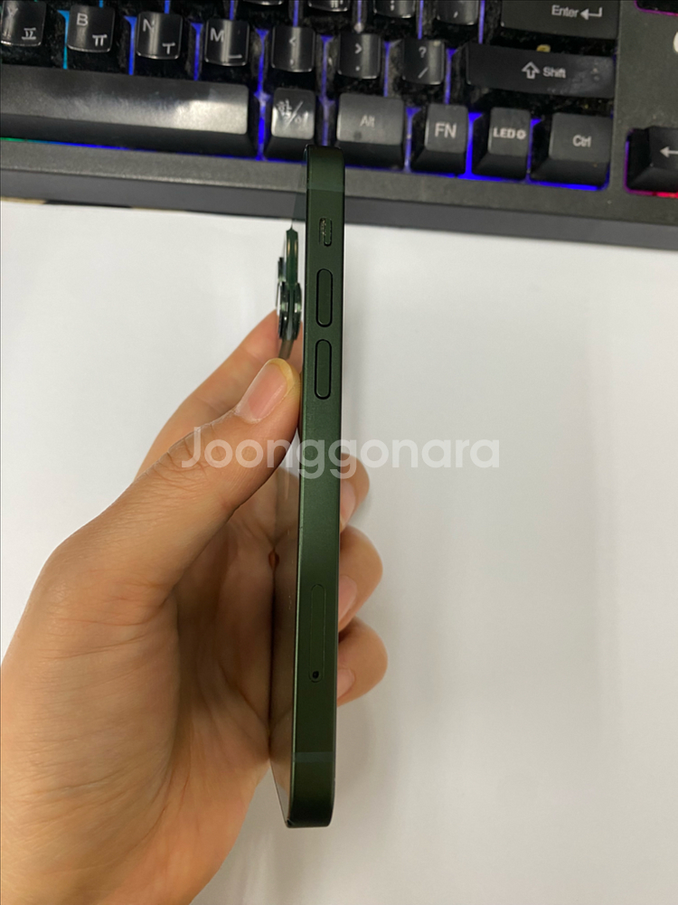 아이폰13미니 그린 A급 128GB 무잔상 메인폰--4