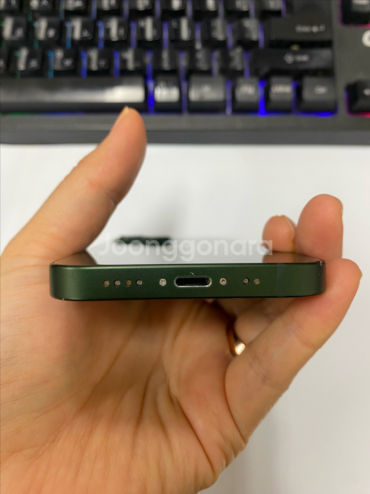 아이폰13미니 그린 A급 128GB 무잔상 메인폰--6