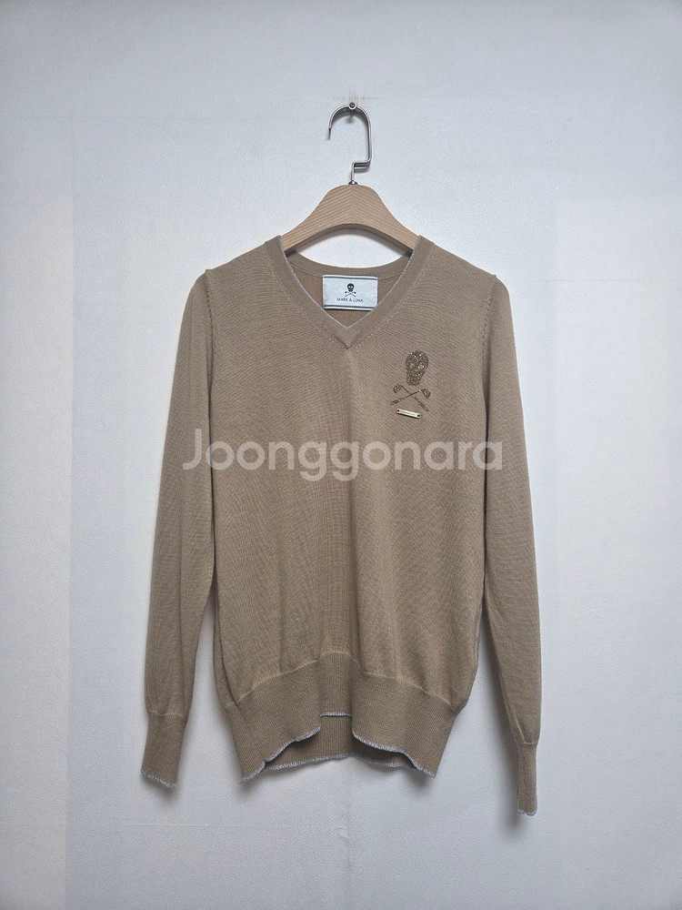 마크앤로나 여성 골프 니트티 진아이보리(S)--0