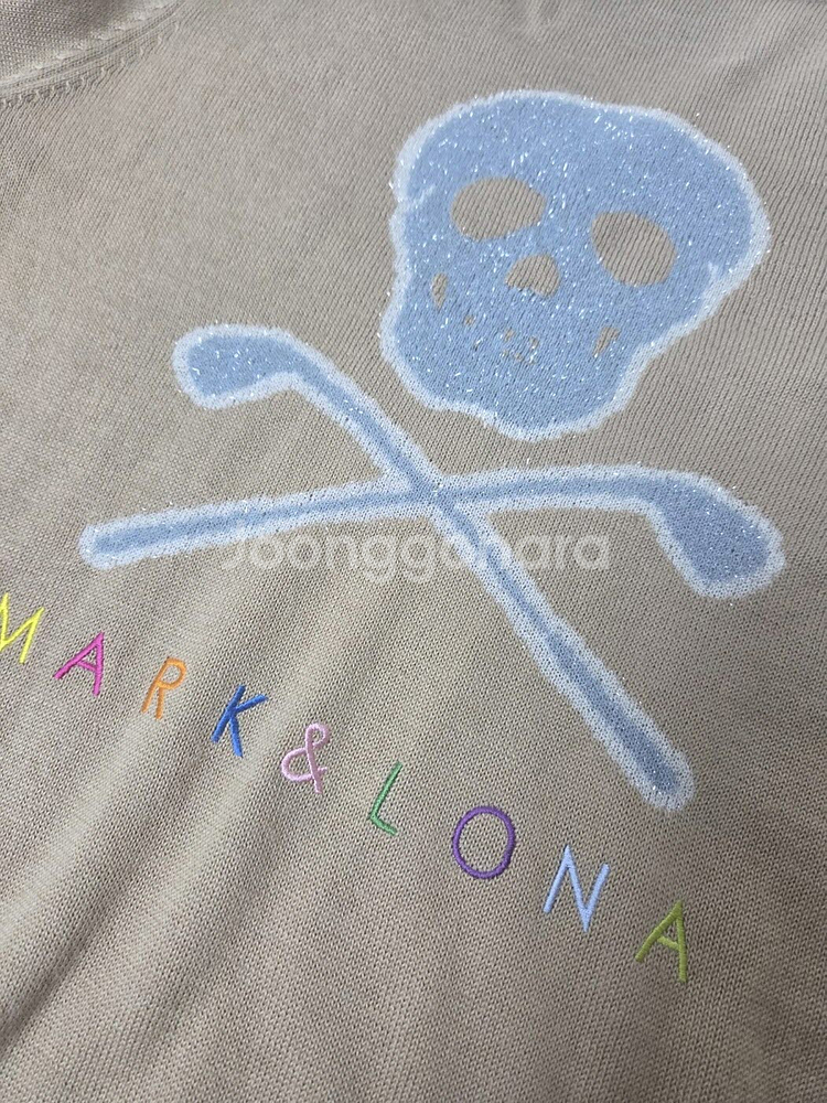 마크앤로나 여성 골프 니트티 진아이보리(S)--4