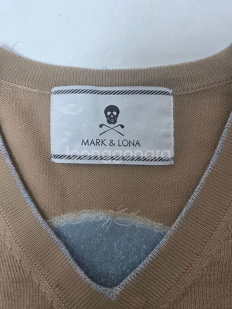 마크앤로나 여성 골프 니트티 진아이보리(S)--8