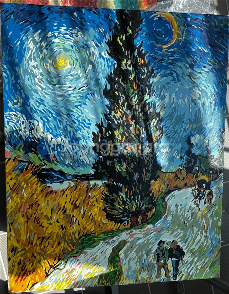 명화그리기 완성품 그림 (50*40cm) (2)--6