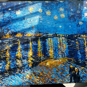 명화그리기 완성품 그림 (50*40cm) (4)