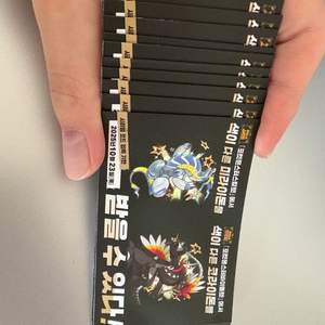 포켓몬스터 이로치 코라이돈 미라이돈 코드 9개 판매