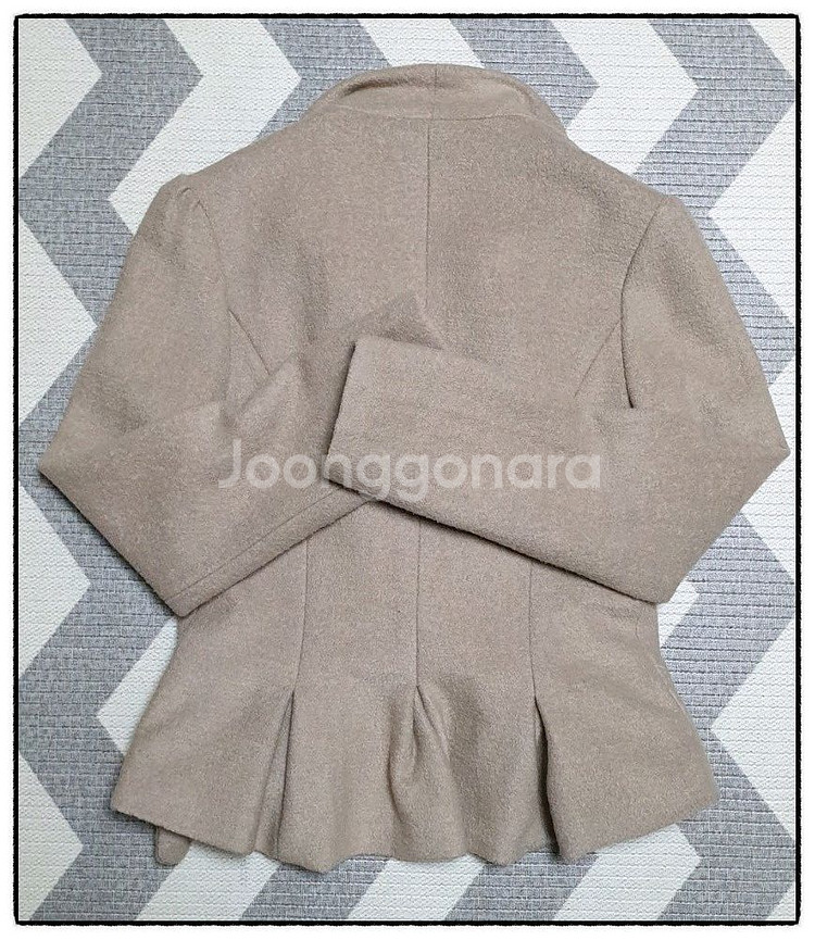 여성 모직 자켓 아이보리 [66]--2