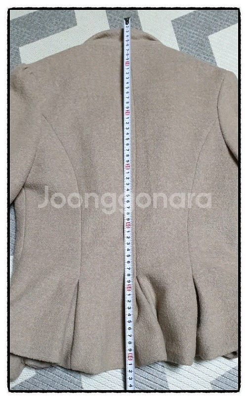여성 모직 자켓 아이보리 [66]--4