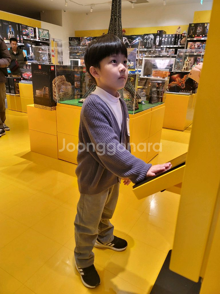 타오 6 패치가디건 애쉬블루그레이--5