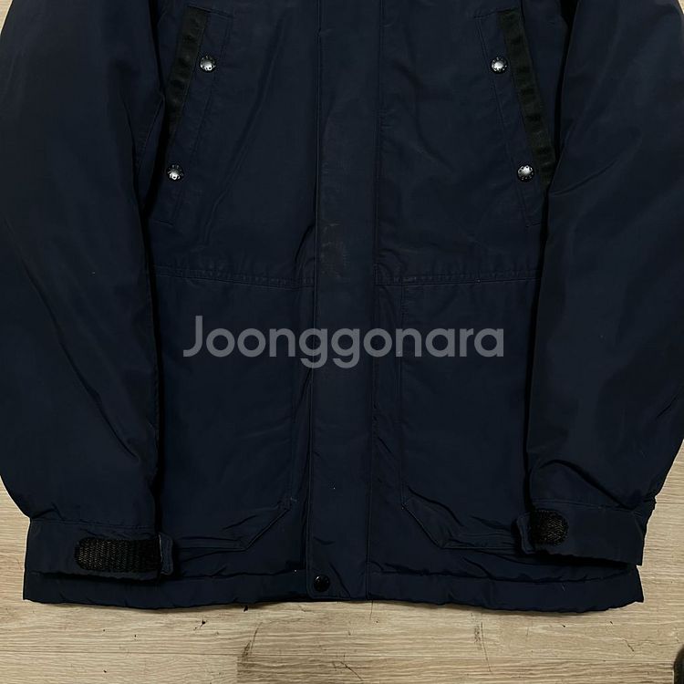 빈폴 아웃도어 덕다운 패치 후드 패딩 점퍼 L/100--2