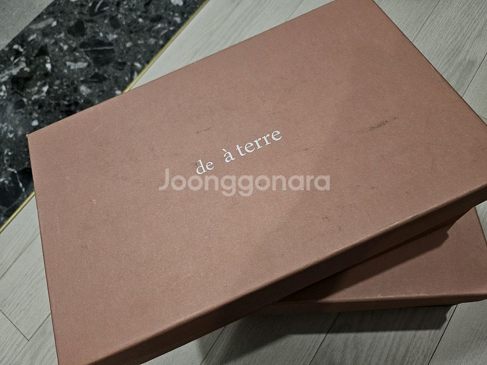 드아떼르 구두 5.5센치 230사이즈 새상품 스웨이드--1