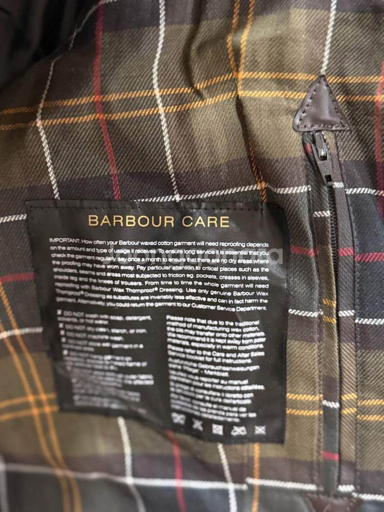 Barbour 바버 비드넬 왁스자켓 새상품급 eu36--6