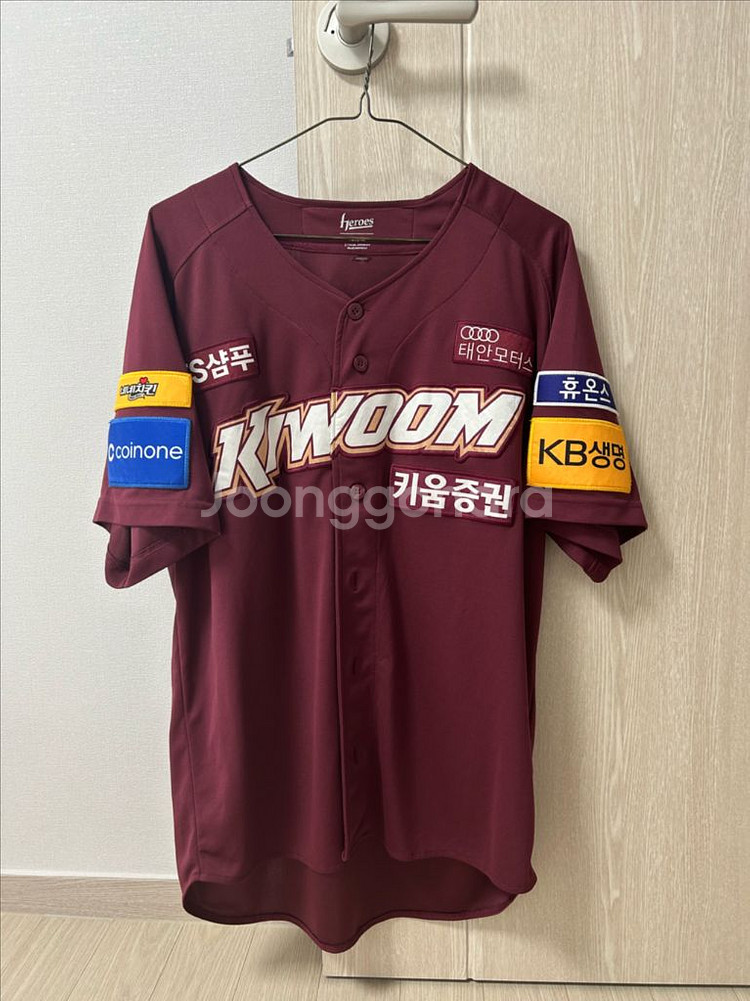 키움히어로즈 이정후 고급형 유니폼 판매--0