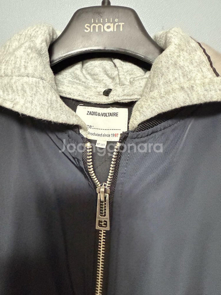 쟈딕앤볼테르 키즈 후드 봄버자켓 12Y 아동잠바--4