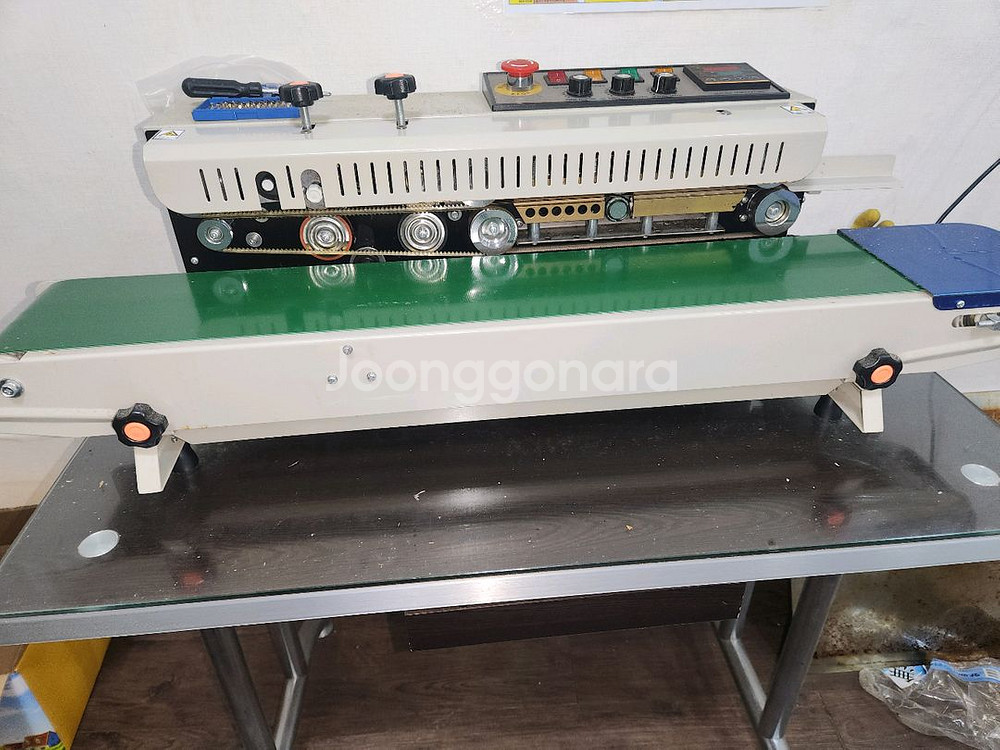 연속식 밴드 한글입력 실러 포장기--2