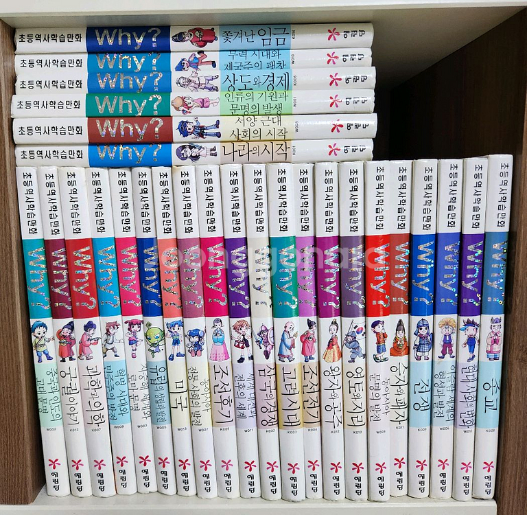 Why? 시리즈 초등과학학습만화+초등역사학습만화 총83--3