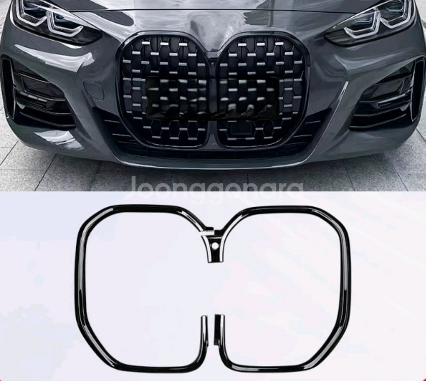 Bmw G60 G22 부착형 블랙그릴--1
