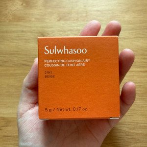 설화수 퍼펙팅 에어리 쿠션 21N 미니 미개봉 새상