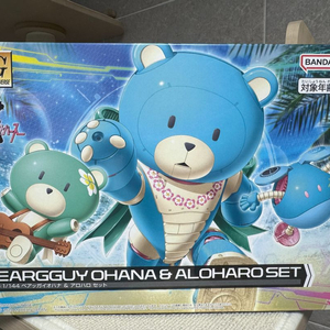 반다이 HG 베앗가이 오하나 + 알로하로 세트 프라모델