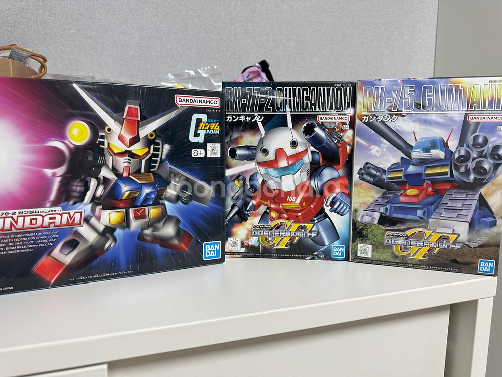 반다이 SD 건담 BB 전사 V작전 3종--0