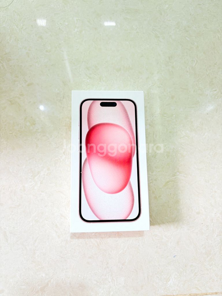 아이폰15 핑크128GB 자급제 미개봉 팝니다--0
