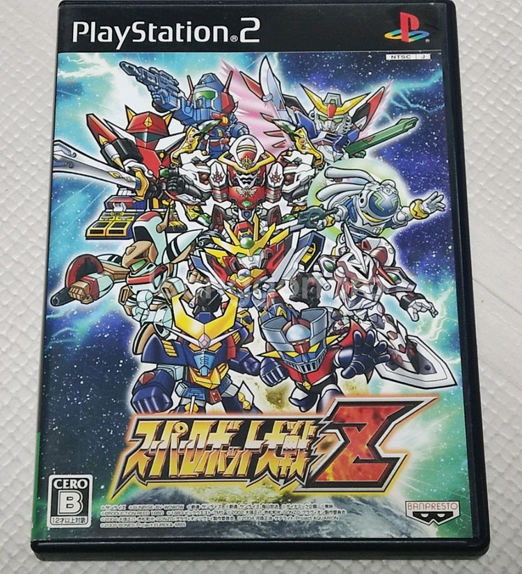 Ps2 수퍼로봇대전 mx, z 팝니다 일판--1