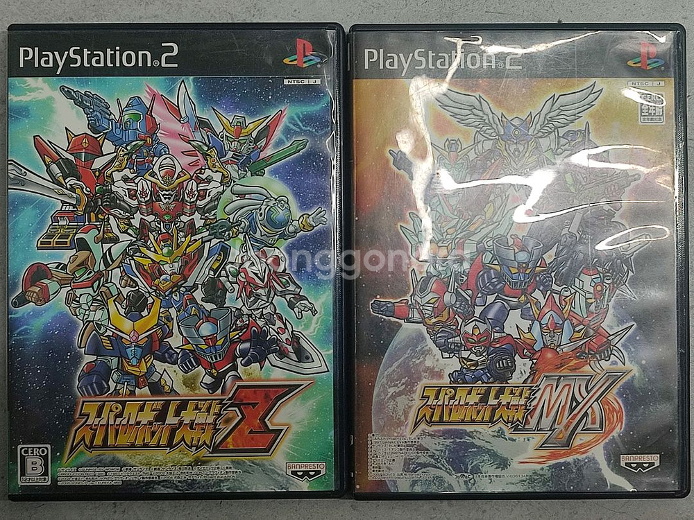 Ps2 수퍼로봇대전 mx, z 팝니다 일판--0