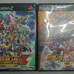 Ps2 수퍼로봇대전 mx, z 팝니다 일판