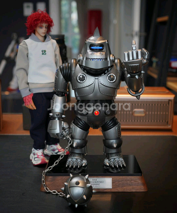 hxs 썬더볼트 다이캐스트 아트토이--0