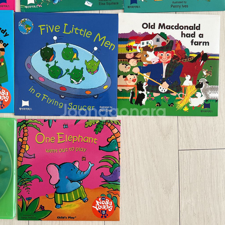 노부영 마더구스 14종 CD만 (책 제외)--3