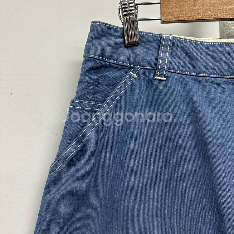 마가렛호웰 디테일 데님 스커트--2