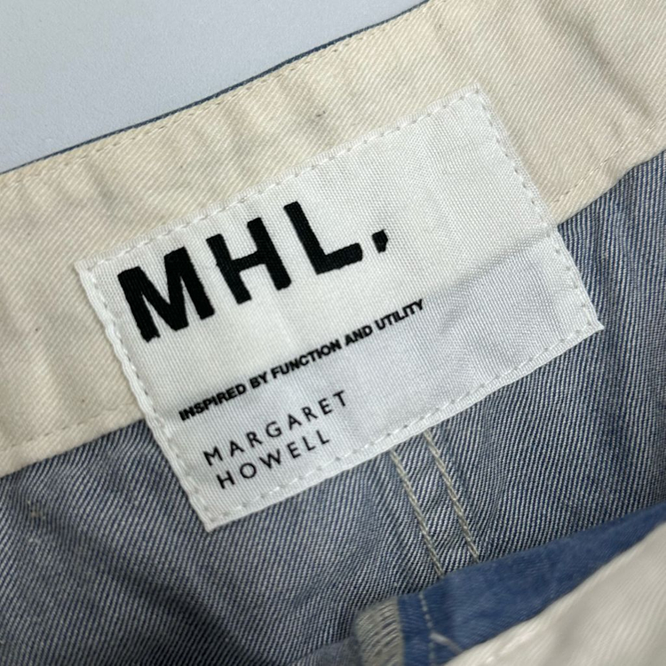 마가렛호웰 디테일 데님 스커트--6