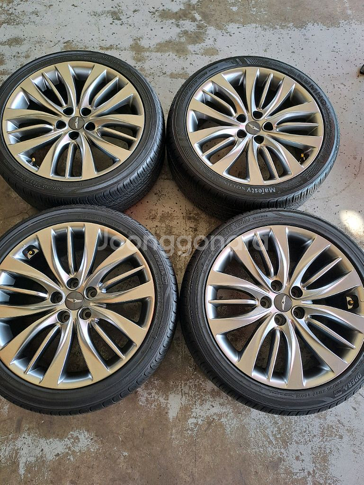 제네시스DH G80 19인치휠타이어--0