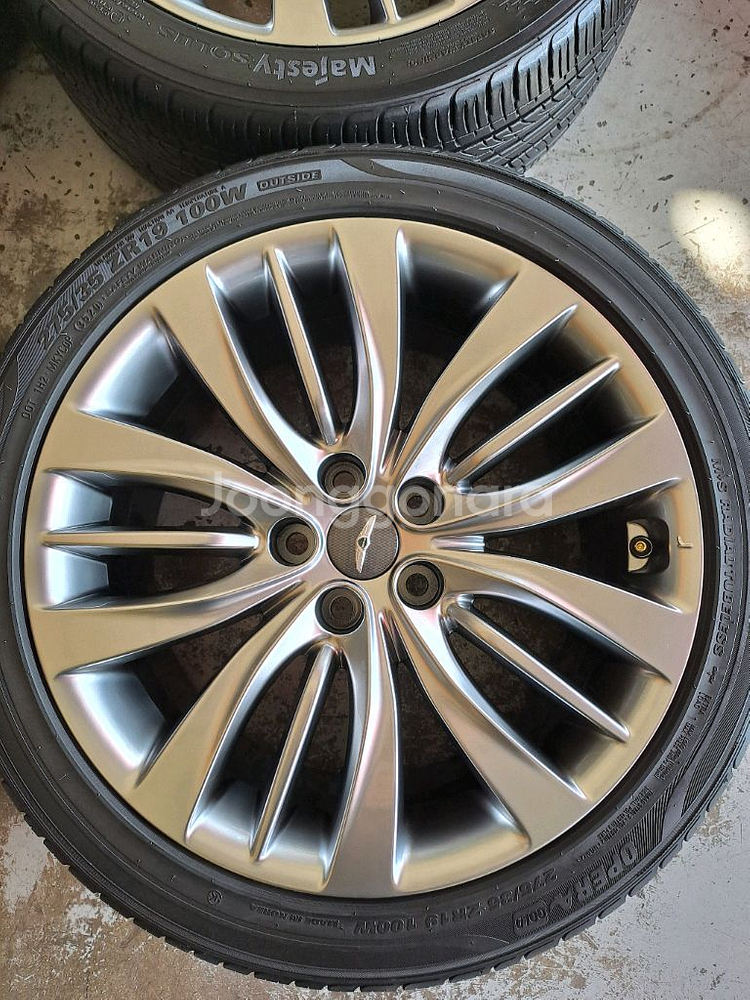 제네시스DH G80 19인치휠타이어--2