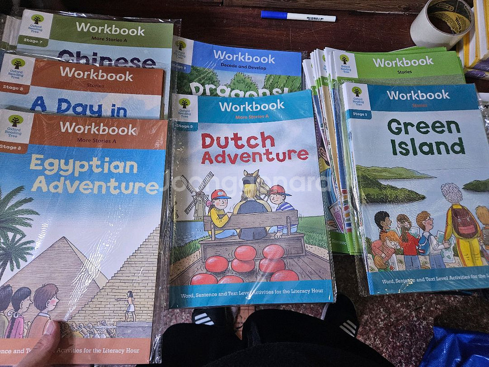 옥스포드 리딩트리 600권 이상 구성 펜포함 최상--3