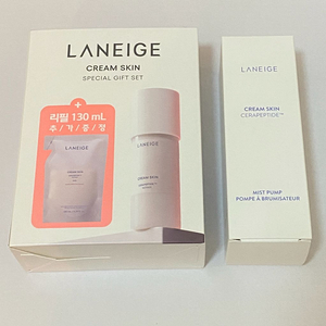 라네즈 크림 스킨 (본품170ml+리필130ml)