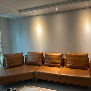 시스디자인 덴버쇼파 4인쇼파 이태리천연면피가죽