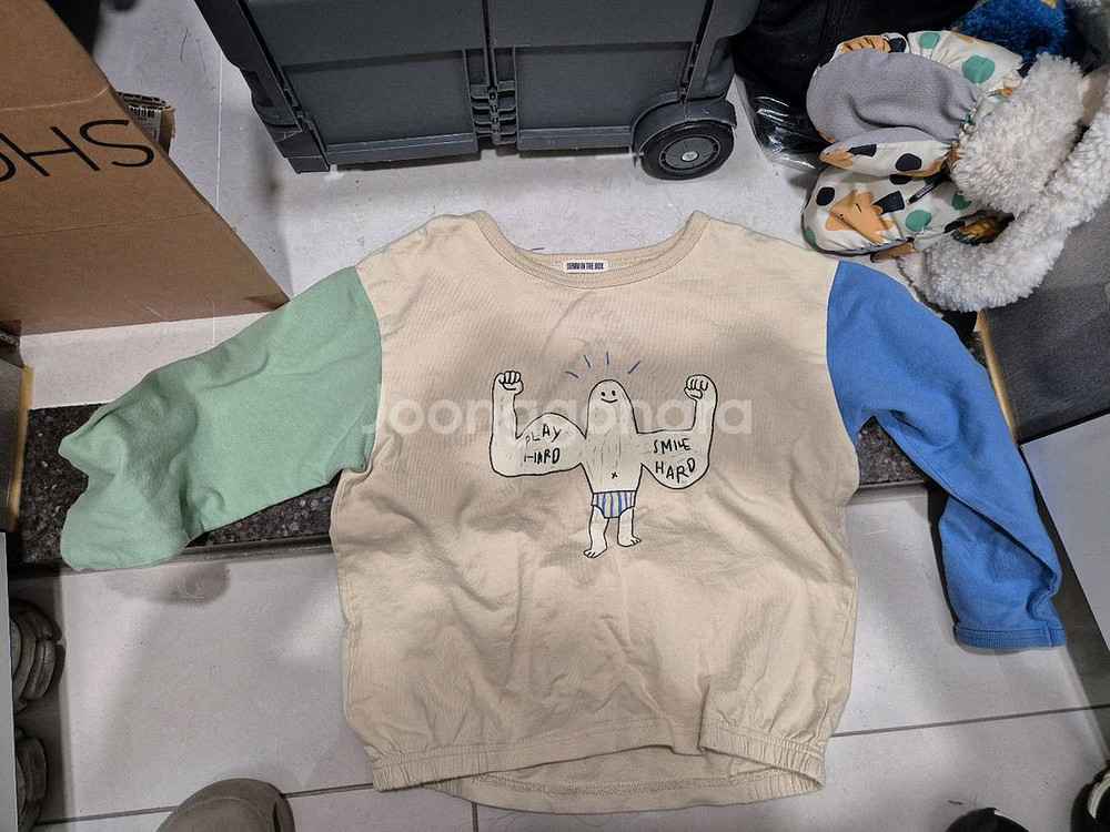 데님인더박스 키즈 티셔츠--5