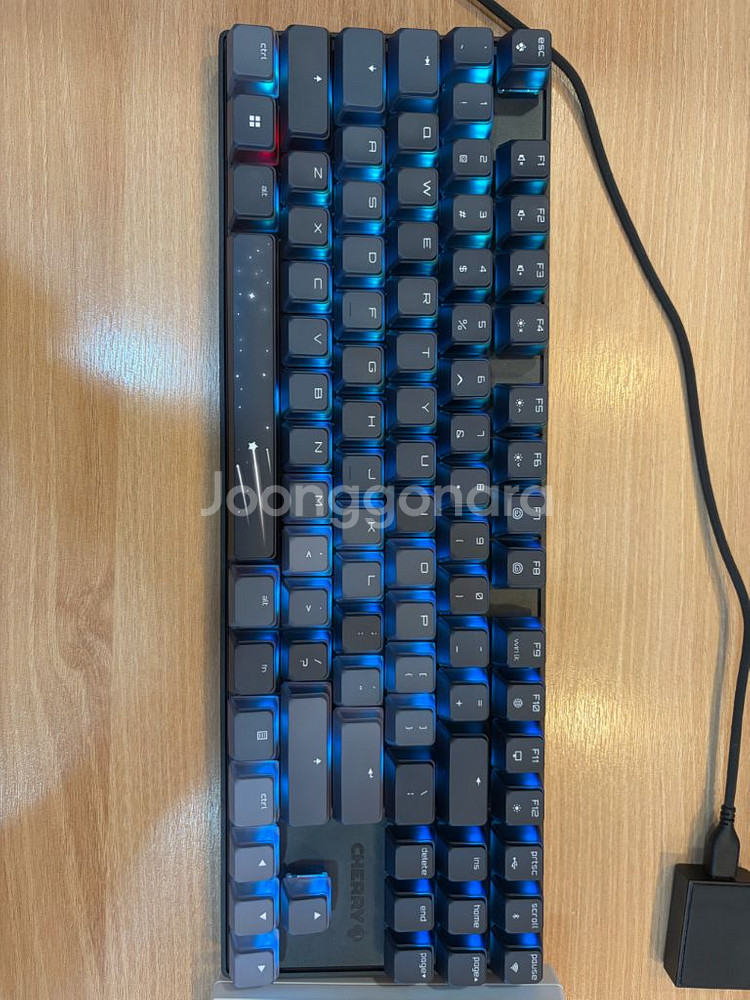체리 MX 8.2 XAGA TKL 게이밍 은축 키보드--0
